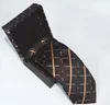Men Designs Tie Set With Gift Box Jacquard Woven Gifts Silk Hanky Cufflinks Necktie Sets For Wedding Party