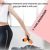 Tillbehör Yoga Massager Gym Muscle Massage Roller Stick Body Fascia Avkoppling Fitness Tool Sticks 2022