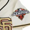 Cucito personalizzato Tim Lincecum 2012 SF WS Champ Gold Ring Cerimonia Jersey Uomo Donna Youth Baseball Jersey XS-6XL