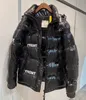 Designer France Mens Down Parkas 풀 프린트 로고 전신 문자 Womens Downs