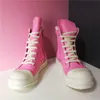 Vrouwen Leren Laarzen Roze Kleur Enkellaarsjes Voor Jonge Meisjes Mode Dames Booties 40 # 35/10d50