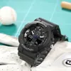 Luksusowe modnie męskie zegarki G Shok ze stali nierdzewnej Sport Chronograph Waterproof Shock Multifunkcyjny Analog Analogowy zegarek H1171H