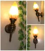 Wall Lamp Creative Torchbearer Retro Art Home Stay Torchlight Bar Restaurant Cafe