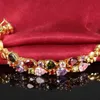 Bracelet Tennis Retro Crystal Collection Fashion Designer Jewelry Delicate Zircon Gold Silver Plating Copper Charm Love Bracelets