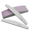 Sandpaper Nail File Lime 100/180 Double Side Sanding Buffer Block Set Grey NFiles för UV Gel Polish Manicure Tool