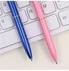 قلم حبر جاف كاواي من الزجاج الكريستالي أقلام حبر كروية كبيرة الحجم مع أدوات مكتبية مدرسية عصرية ماسية كبيرة
