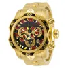 Polshorloges Invincible Reserve Venom Men Kwarts Kijk 52 mm roestvrijstalen luxe ongeslagen Invicto Reloj de Hombre voor Drop7914750