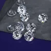 Real 0.1CT до 6CT D Цветные свободные драгоценные камни Моисанитские камни круглые алмазные испытания Pass Lab Diamonds для кольцевых драгоценных камней с сертификатом H1015