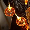 Led Halloween Decoration String Lights Remote Control Battery Pumpkin Spider Bat Ghosts Combination Lanterns Ghost Festival