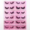 Wholesale Handmade 100% Mink Eyelashes Cruelty Free Lashes Natural Long Eyelash Extension Makeup Tools For Beauty