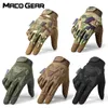 Multicam Tactical Glove Camo Army Militär Combat Airsoft Cykel Utomhus Vandring Skytte Paintball Jakt Fullfinger Handskar