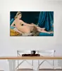 Jean Auguste Dominique Ingres La Grande Odalisque Painting Poster Home Decor Framed Or Unframed Photopaper Material