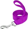 Laisse pour chien, style traditionnel solide et durable, avec crochet de collier facile à utiliser, laisse en nylon pour chien, corde de traction