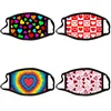 Moda Máscaras de Algodão Valentines Day presentes Poeira à prova de poeira Máscara de face quente lavável máscaras para os casais amantes GGA4309