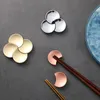 Chopsticks ze stali nierdzewnej stopu spoczynek kreatywny japoński styl El Home poduszki Akcesoria kuchenne