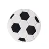 Cushion/Decorative Pillow Creative Soccer Shaped Fluffy Stuffed Plush Soft Durable Sports Toy Style Playing Gift For Kids Room Decoration