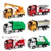 Kinderspeelgoedauto Brandweerwagen Speelgoedmodel 1:38 Trek Legering Autospeelgoed voor Jongen Techniek Voertuig Verjaardag Kerstcadeaus