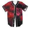 3D Baseball Jersey Degli Uomini 2021 di Modo di Stampa Uomo T-Shirt Manica Corta T-Shirt Casual Base palla Camicia Hip Hop Magliette E Camicette Tee 017