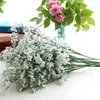 Elegant artificial babysbreath flowers artificial white gypsophila fake silk flower plant home wedding party home decoration