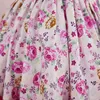 Vintage Girls Floral Dresses Baby Spainsh Sukienka Boutique Dzieci Urodziny Przyjęcie Chrzest Ball Suknie Niemowląt Letnie Frocks 2-6Y 210615