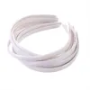 100 pçs / lote branco moda lisa senhora plástico faixa de cabelo headbands sem dentes headwear menina cabelo diy acessórios de ferramenta atacado