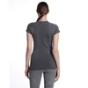 Mulheres Roupas Tops T-shirt camisetas Tracksuit Yoga Roupas Swiftly Tech Tech Senhoras Esportes Alta Elastic Fitness Luz de verão e fino t-shirt de mangas curtas 2.0 meninas corredores