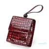 Crocodile pattern leather trendy lady handbag the charm of the brown shoulder bag simple fashion light clothes