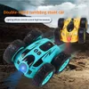 Mini Remote Control High-speed Double-Sided Special Effects Dump Truck Rock Crawler Rotating Drifting Fourwheel Drive Jump