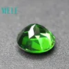 Högkvalitativ naturlig krom diopside pärla för smycken, 6mm runda klipp 1,2ct lösa ädelstenar diy smycken sten h1015