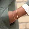 braccialetto d'oro fatto a mano