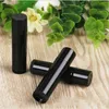 2021 5 ml kosmetische leere Chapstick Lip Gloss Lippenstift Balsam Tube Caps Container Lip Tubes Flasche schwarz/weiß/klar