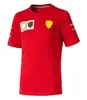 Męskie Polos F1 Formula One Racing Suit T-shirt Summer Lapel Polo Shirt Drużyna styl konfigurowalny OMBS