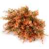 Flores decorativas Grinaldas 24 Bundles Artificial Queda Boxwood Não Fade Fade Faux Outono Plantas, Indoor Outdoor Verdura para casamento de Ação de Graças