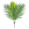 Decorative Flowers & Wreaths 1 Branch 50cm Artificial Tree Palm Leaf Real Plastic Decorations Fake Tropical Garden Ornaments Plants Home Wed