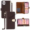 Fashion Telefone Case na iPhone 14 Pro Max 14 Plus 13 11 XR XRSMAX Shell skórzana skórzana karta Pakiet Pakiet magazynowy Portfel 2750563