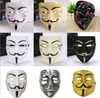 Party Cos Masks V per Vendetta Adulto Anonimo Guy Fawkes Halloween Accessorio Cosplay