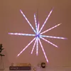 RGB светодиодные огни Firework Meteor Light Strip Symphony динамический день рождения рождественские вечеринки украшения ночной светильник стробосков ветряная мельница