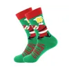 Arbre de noël neige Elk cadeau coton chaussettes heureuses nouveau automne hiver chaussettes de noël hommes drôle nouvel an père noël CO26werew