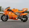 4-takt Mini Motorfiets Sport Kleine Locomotief Superbike Moto Bikes Hand Start 49CC 50cc Benzine Motobike Kart Kinderen Gift Racing Scooter 2021 Nieuwkomers