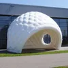 Özelleştirilmiş Beyaz Oxford Şişirilebilir Kubbe Çadır Düğün Disko Çim Kayanış Hava Igloo Bar Luna Bina Partisi Kiralama Balonu