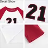 Casual paneled nummer mönster bomull Y2K estetisk T-shirt Kvinnor Harajuku E Girl O-Neck Long Sleeve Crop Tops Tee Shirt 210510