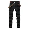 Ankomst Mäns Bomull Ripped Hole Jeans Casual Slim Skinny Vit Jeans Män Byxor Fashion Stretch Hip Hop Denim Byxor Man 210622