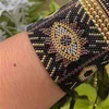 Zhongvi Bransoletki 2020 Miyuki Evil Bransoletka dla kobiet Biżuteria Tureckie Eye Pulseras Mujer Moda Mężczyźni Handmade Drop