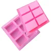8*5.5*2.5cm square Silicone Baking Moulds Cake Pan Molds Handmade Biscuit mould RH06306
