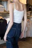 PUWD Slim Girls Bomb Knitted Cotton Tops Summer Fashion Ladies Soft Jogging Camis Women Chic Top 210427