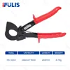 HS-520A 400mm2 Ratchet Cable Cutter Copper Aluminum Shear Tools Ratcheting Germany Design Wire Cut Cutting Pliers HS-325A 211110