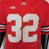 Maglie da calcio 2021 New Ohio State Buckeyes Football Jersey 32 Treveyon Henderson NCAA College Red Size Youth Adult