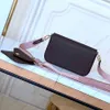 2021SS Multi Pochette Felicie Bag Felicie Strap Go monogrammen Canual Style Canvas 2way 3way Crossbody schoudertassen Designer Purs210L