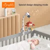 TUMAMA Crib Mobile avec lumières de projection et musique avec télécommande nouveau-né bébé mobile hochets jouets 210320