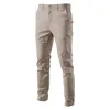 Aiopeson Casual Bawełna Mężczyźni Spodnie Solidne Kolor Slim Fit Męskie Spodnie Wiosna Jesień Wysokiej Jakości Klasyczne Spodnie biznesowe Mężczyźni 210714